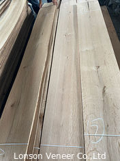평범한 12% 수분 흰떡갈나무 목재 베니어는 2 밀리미터 두께가 설계되게 썰었습니다