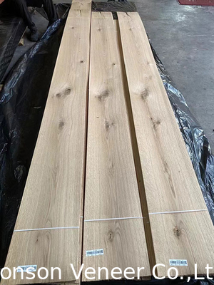 2.0mm Knotty White Oak Wood Veneer 다양한 스타일 재고